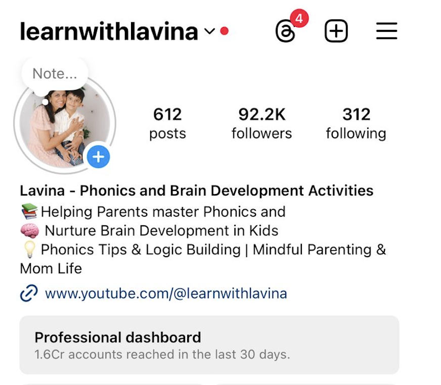 Lavina — after (92.2K followers)